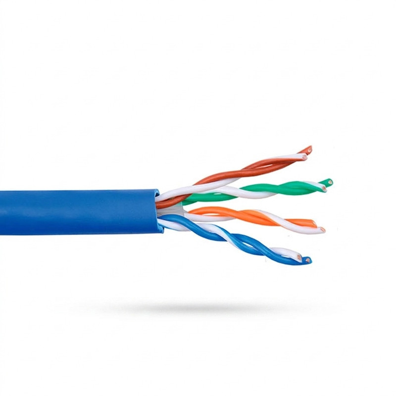 کابل شبکه Cat 6 UTP لگرند تست فلوک به طول 305 متر