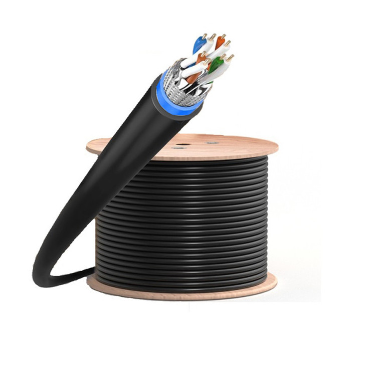 کابل شبکه Cat6 لگرند مدل Cat6 SFTP Outdoor Double Jacket